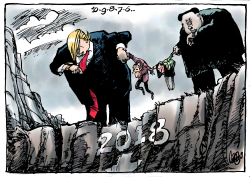 NEW YEAR WITH WORLD LEADERS by Jos Collignon