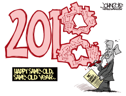 LOCAL NC GERRYMANDERED NEW YEAR by John Cole