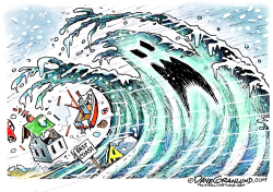 NOR'EASTER WINTER STORM  by Dave Granlund