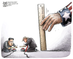MEASURING UP by Adam Zyglis