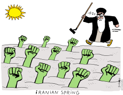 IRAN PROTEST by Schot