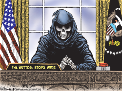 BUTTON STOPS HERE by Kevin Siers