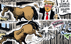 STABLE GENIUS by Milt Priggee