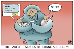 IPHONE ADDICTION,  by Randy Bish