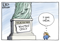 TRUMP'S REAL DREAM by Christopher Weyant