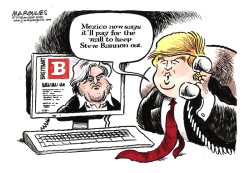 STEVE BANNON  by Jimmy Margulies