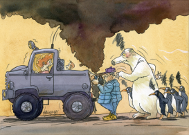 POLLUTING VEHICLES by Pierre Ballouhey