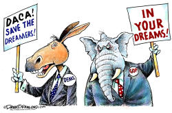 DACA DREAMERS  by Dave Granlund