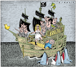 BRAZIL EX-PRESIDENT LULA'S TRIAL by Osmani Simanca