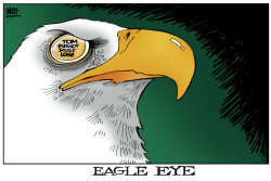 EAGLES IN THE SUPER BOWL,  by Randy Bish