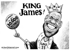LEBRON YOUNGEST 30000 PTS by Dave Granlund