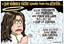 GUN VIOLENCE VICTIM SPEAKS by Monte Wolverton