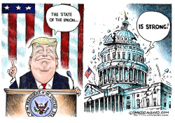 TRUMP STATE OF THE UNION by Dave Granlund