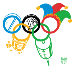 OLYMPIC RINGS by Gatis Sluka