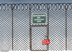 NEW EXECUTIVE ORDER FOR GUANTANAMO BAY by Neils Bo Bojeson