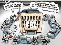 FBI SIEGE by Steve Sack