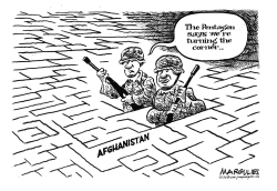 US TROOPS IN AFGHANISTAN by Jimmy Margulies