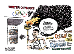 OLYMPIC TORCH COLOR by Jimmy Margulies