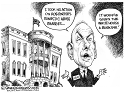 GEN KELLY AND ROB PORTER by Dave Granlund