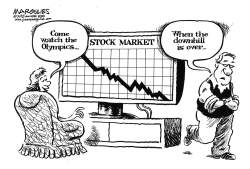 STOCK MARKET DROP by Jimmy Margulies