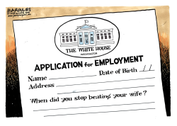 WHITE HOUSE EMPLOYMENT APPLICATION by Jimmy Margulies