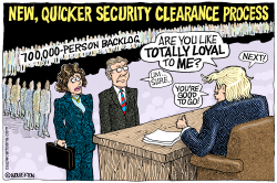 NEW FASTER SECURITY CLEARANCE by Monte Wolverton