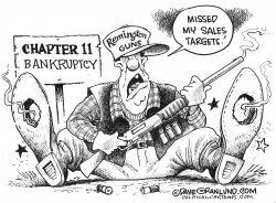 Remington bankruptcy by Dave Granlund