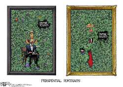PRESIDENTIAL PORTRAITS by Nate Beeler