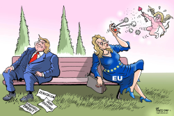 TRUMP AND EU by Paresh Nath