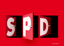 GERMAN SPD PARTY IN CRISIS by Neils Bo Bojeson