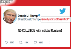 TRUMP'S RUSSIA INDICTMENT RESPONSE by Jeff Darcy