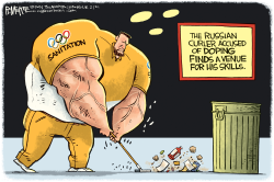 RUSSIAN CURLER DOPING by Rick McKee