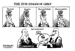 THE FIVE STAGES OF GRIEF by Jimmy Margulies