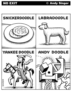 SNICKERDOODLE ANDY DOODLE by Andy Singer