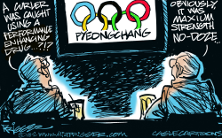 CURLING by Milt Priggee