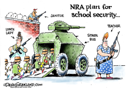 STUDENT SAFETY by Dave Granlund