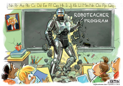ROBOTEACHER PROGRAM WOULD HARDEN OUR SCHOOLS by RJ Matson