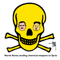 North Korea helping Assad by Arend Van Dam