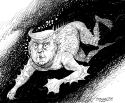THE SHAPE OF TRUMP by Petar Pismestrovic