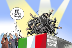 ITALIAN ELECTIONS 2018 by Paresh Nath
