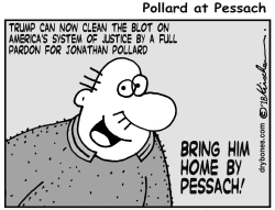 Pollard at Pessach by Yaakov Kirschen