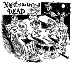 NIGHT OF THE LIVING DEAD by Sandy Huffaker