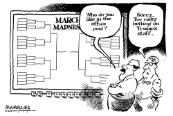 MARCH MADNESS BRACKETS by Jimmy Margulies