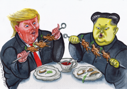 TRUMP-KIM SUMMIT by Alla and Chavdar