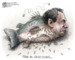 NY STATE PERCOCO GUILTY by Adam Zyglis