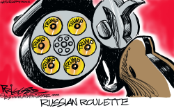RUSSIAN ROULETTE by Milt Priggee
