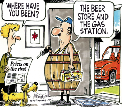 BEER AND GAS by Steve Nease