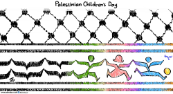 PALESTINIAN CHILDREN'S DAY by Emad Hajjaj