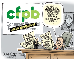 MULVANEY AND CFPB by John Cole