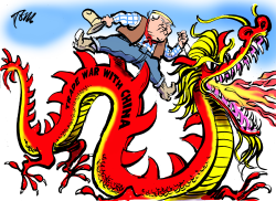 TRADE WAR WITH CHINA by Tom Janssen